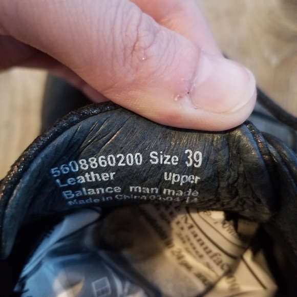 Dansko Olive Metallic Animal Print Laced Oxford 39 - Picture 9 of 11